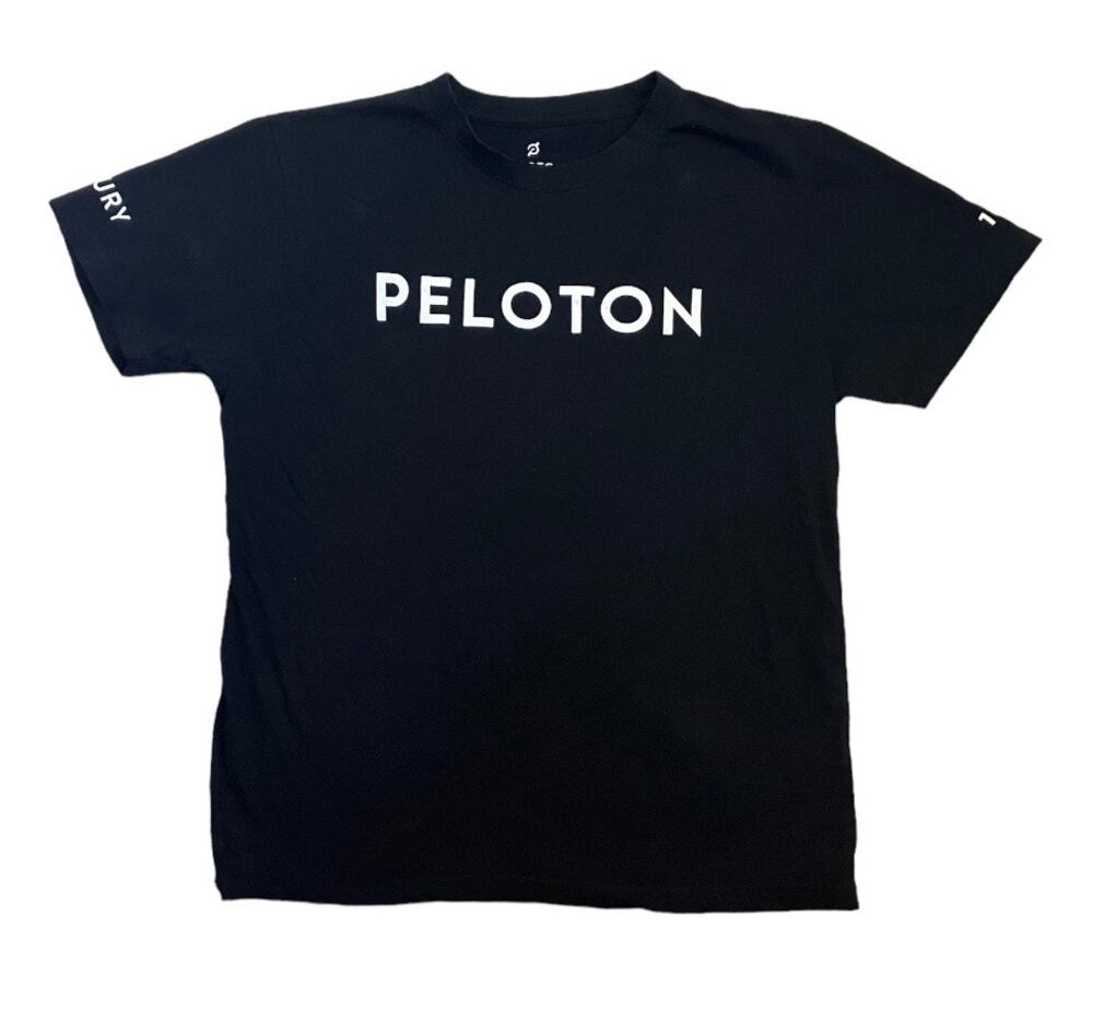 Peloton Reach 100 Century Ride Black Unisex Classic Tshirt Small